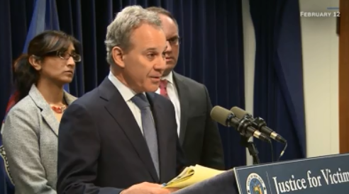 New York Attorney General Eric Schneiderman. courtesy of CNN.